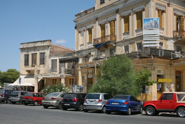 Aegina Island - Old mansions waiting for renovation